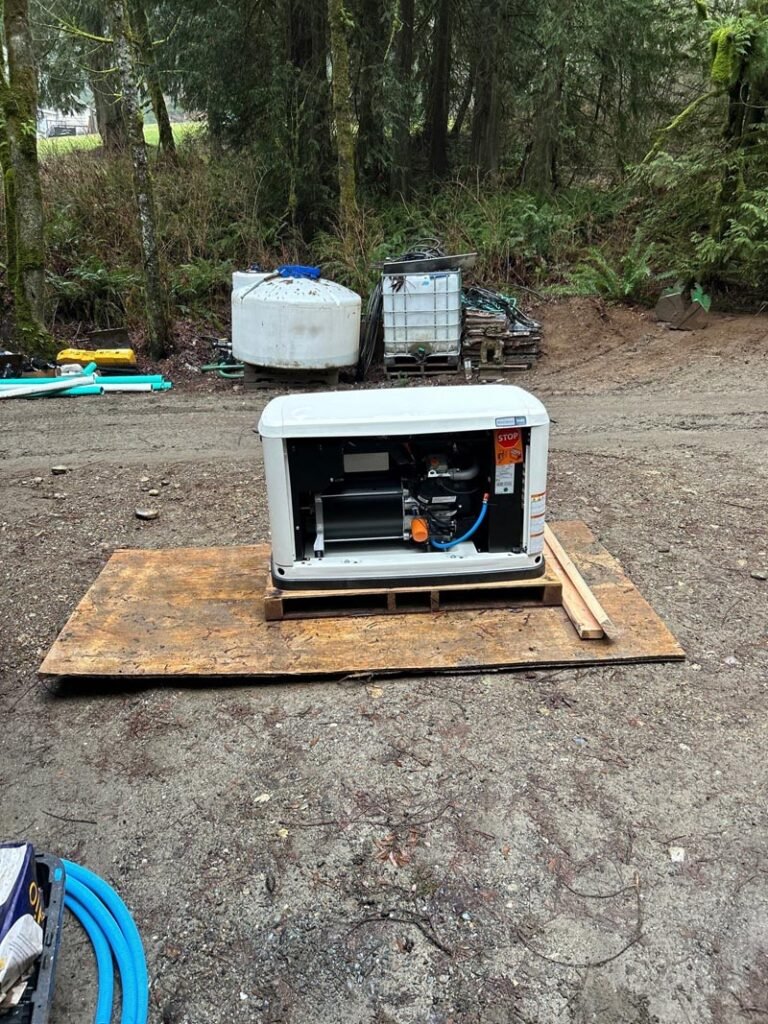 Generator repair work in Marysville by Melby Electric